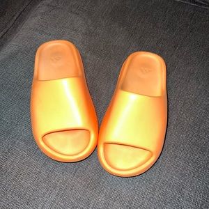Orange Yeezys